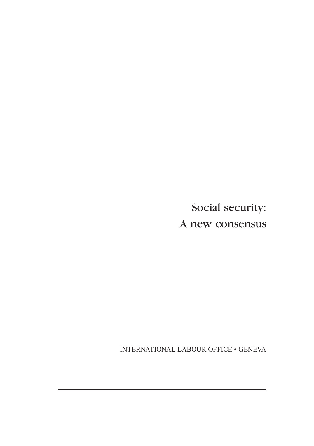 Social Security A And B